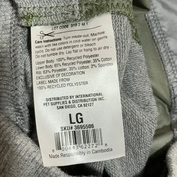 REDDY Dog Windbreaker Sports Color-Block Dog Hoodie - Picture 4 of 9